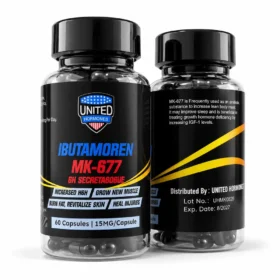 Ibutamoren MK-677 (GH Secretagogue) – 15mg Capsules | United Hormone