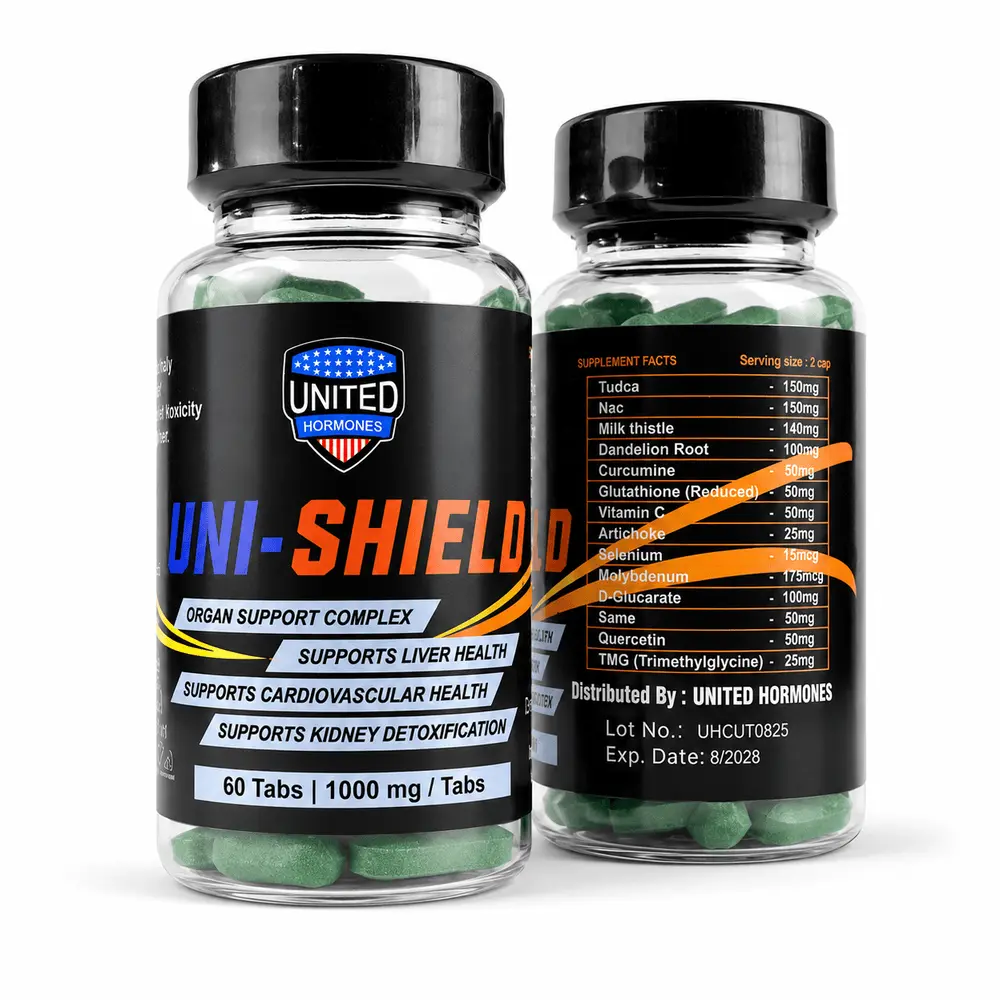 UNI-SHIELD Organ Support Complex 60 Capsules