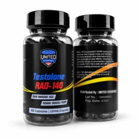 Testolone RAD-140 Capsules – Muscle Size, Strength & Performance Support | United Hormone