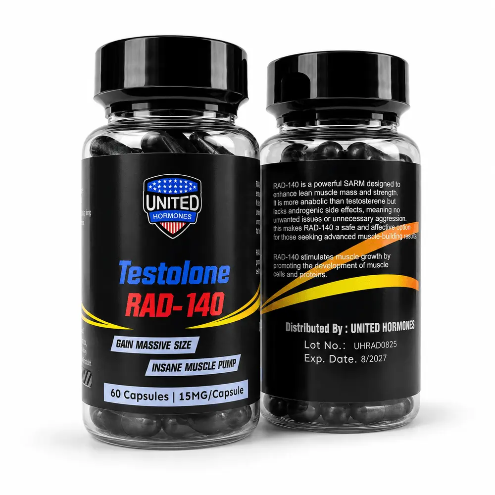 Testolone RAD-140 Capsules – Muscle Size, Strength & Performance Support | United Hormone